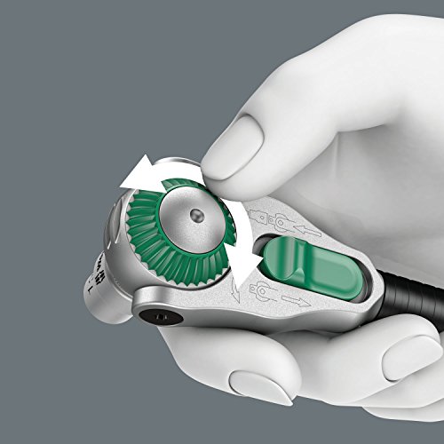 Wera Kraftform Kompakt Zyklop Speed, 1/4″-Antrieb, zöllig, 26-teilig, 05051045001 - 5