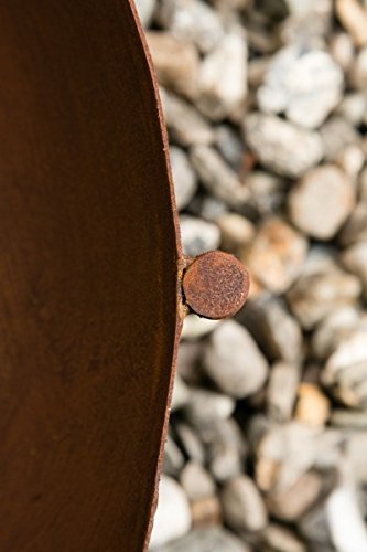 Feuerschale Rost Ø 55cm Schmiedeeisen Feuerkorb Rostig Brennkorb - 3