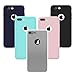 Produktbild Yokata für iPhone 7 Plus/iPhone 8 Plus Hülle Handyhülle Schutzhülle, Matte Weich Silikon Case TPU Slim Dünn Soft Flexibel Kratzfest Stoßfest 5 Pack - Grün, Transparent, Schwarz, Navy blau, Rosa