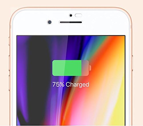 Aslanda iPhone Full Coverage Tempered Glass Screen Protector Anti-Scratch. 9H hardness 3D Touch Compatible Best Glass for Your best phone (iPhone 8/7, White)