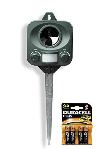 Repellente per gatti a batterie - PestBye con batterie