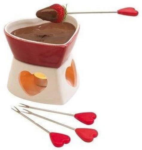 Preisvergleich Produktbild Fondue Set Sweet Heart