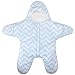 ZOEREA Newborn Infant Baby Bunting Bag Winter Thick Starfish Sleeping Bag Green