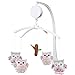 Musical Mobile OWL for Baby Cot (0+) (PINK)