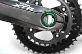 shimano ultegra kurbel 50/34 10 fach Aluminium 7075T6 FTC Kurbel Schraube für Shimano XTR XT LX SLX Ultegra 105 grün