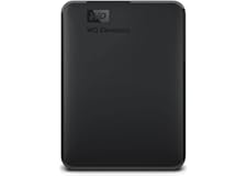 WD 2TB Elements, Disco duro externo portátil, USB 3.0, Negro