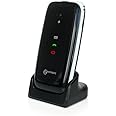 Geemarc CL8700 - Teléfono Móvil Clamshell 4G Amplificado con Botones Grandes, Función SOS y Teclas de Memoria para Personas Mayores con Discapacidad Auditiva - Desbloqueado y Bluetooth - Versión ES