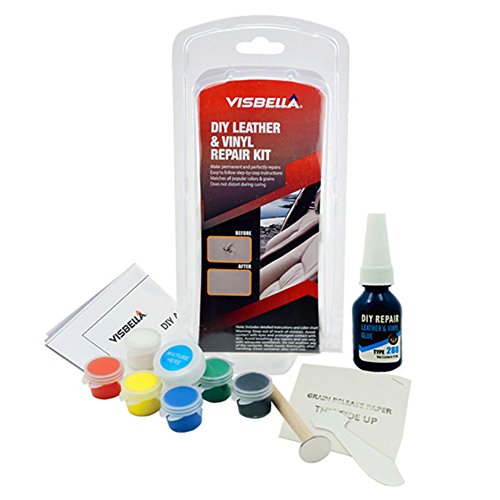 Scratch Doctor Kit Riparazione Pelle Per Divani, Auto E Mobili – Colla E Filler 50ml Per Strappi, Graffi E Buchi