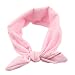 Baby Bow Hairband Koly® Girls Photography Rabbit Bow Ear Headband Turban Knot Head Wraps (Pink)