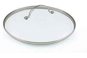 GreenPan, Couvercle en Verre de 20 cm avec Poignée en Inox