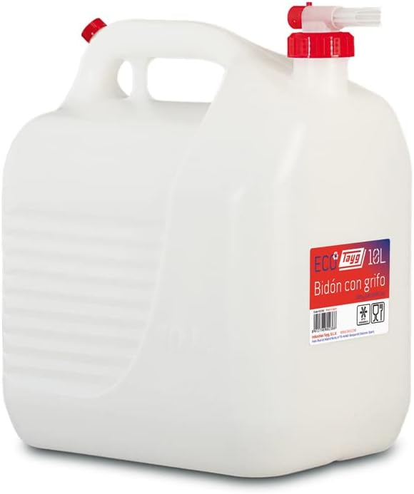 Tayg - Bidón 10 litros grifo, Multicolor