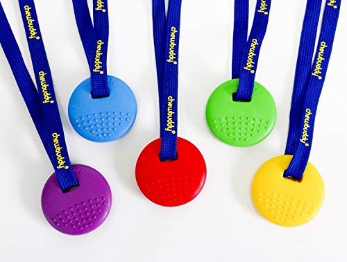 Chewbuddy Disco sensoriale Masticare Giocattolo, Confezione da 2