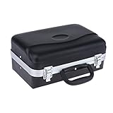 Accesorios de caja de bolsa de almacenamiento de caja de trompeta de bolsillo de fibra de carbono de resistencia al aplastamiento portátil