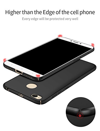 Bllosem Redmi 4X Funda High Quality Ultra Slim Exquisite Real Skin Feeling Full Body Protection Funda for Xiaomi Redmi 4X Silver