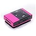 Produktbild Fygrend HiFi beweglichen Spiegel-Mini-USB-Digital-MP3-Musik-Spieler Unterst¨¹Tzung 16GB SD TF Karten-Mode [Rosa]