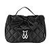 Imported Black Diamond Check Makeup Cosmetic Beauty Case Toiletry Bag Travel Handbag Organizer RS.415.00