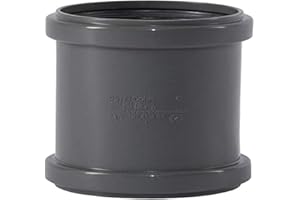 Ostendorf HTsafe dn75 - Manicotto di sovracorrente DN 75 mm, tubo HT, colore: Grigio