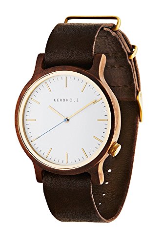 Kerbholz Herren-Armbanduhr Walter Analog Quarz Leder 0705184599899