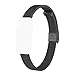 Produktbild Strap Band,Janly Ersatz Strap Edelstahl Mesh Band Mit Film für Fitbit Inspire / Inspire HR (Schwarz)