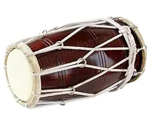 Jrk music Haf set Dholak clear colour nut & rop ring