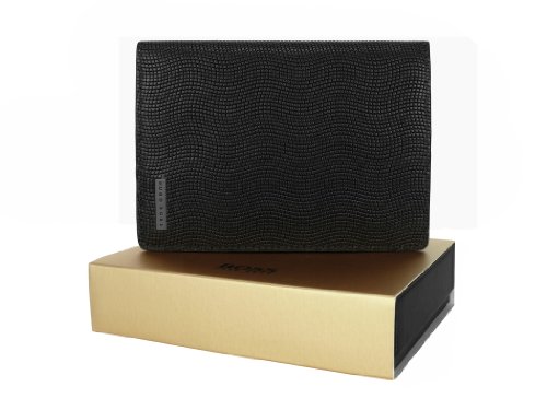 Preisvergleich Produktbild BUIL Dokumentenmappe von HUGO Boss, schwarz