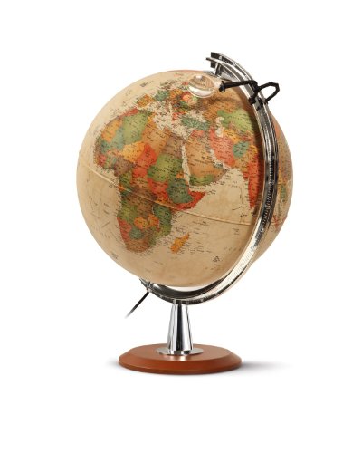 Jpc Créations World Globe 40 cm Antique