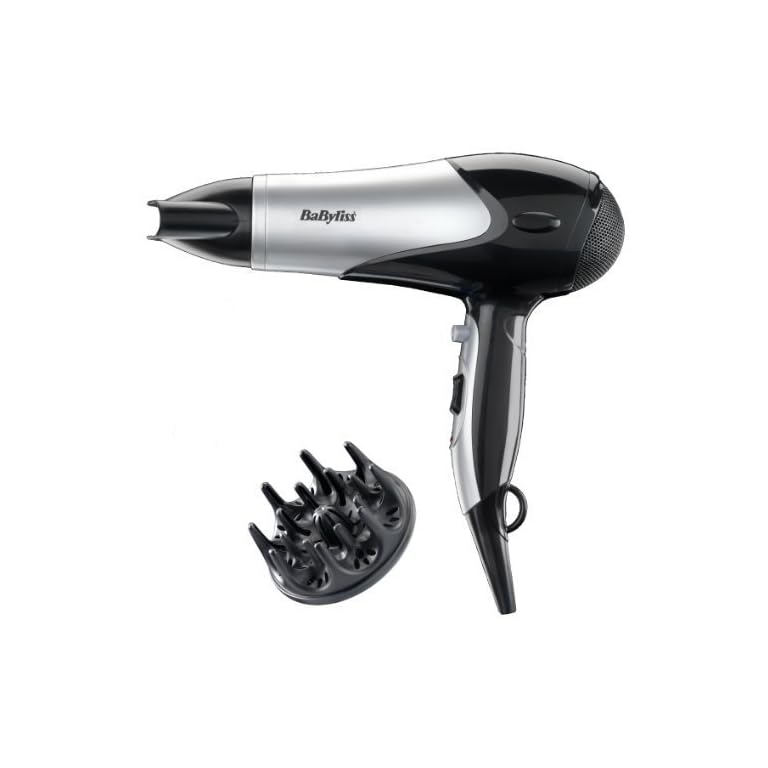BaByliss Dry and Curl 2100W Hair Dryer With Cool shot to set your style.