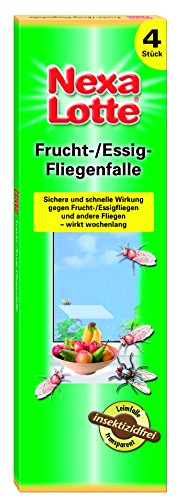 Nexa Lotte Frucht-/Essig-Fliegenfalle - 4 St.