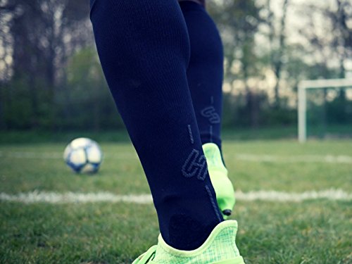 SPORTHACKS Socks – Kompressionsstrümpfe | High Peformance Stutzen | Training, Laufen, Fitness, Reisen und Regeneration - 4