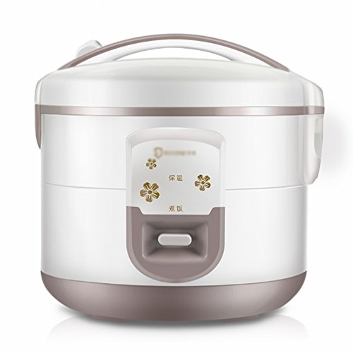 Preisvergleich Produktbild DHG Reiskocher 2L Mini Kleiner Haushalt Reiskocher,Weiß