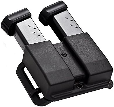Blade Tech Revolution Dual Magazine Pouch for XD 9/40 Double Stack Mag with Adjustable Sting Ray (Black)