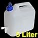 Produktbild Camping Urlaub 5 Liter Wasserkanister Wassertank Kanister Wasserbehälter mit Hahn