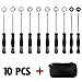 Produktbild TQ 10 Pcs Carburetor Adjustment Tool Kit, Tune-Adjusting Tool für Common 2 Cycle Carburetor Engine, Vergaser-Adjuster (10Pcs Screwdriver mit A Carrying Case)