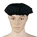 Generic 100% Pure Silk Soft Sleep Cap Bonnet Night Cap f/ Hair Care Black