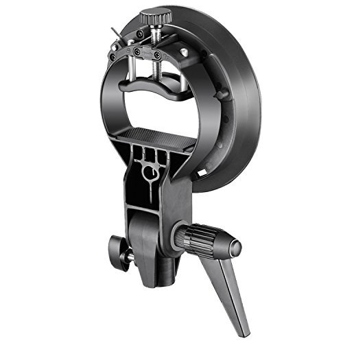 Neewer S-Type Bracket Holder with Elinchrom Mount for Speedlite Flash Softbox Beauty Dish Reflector Umbrella RS.3379 (31.00% Off) - Amazon