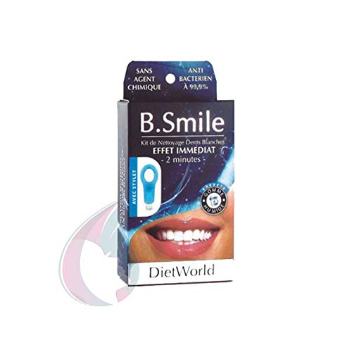 B Smile Kit de Nettoyage Dents Blanches EFFET IMMEDIAT - 5 Gommes