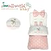 Personalised Pink Star Bambi Footmuff Cosytoes