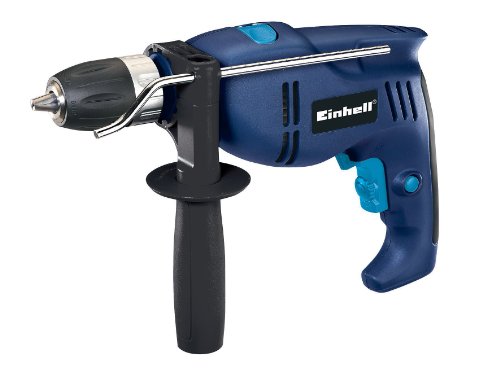 Einhell Schlagbohrmaschine BT-ID 550 E (550 W, Bohrleistung Holz/Metall/Beton 25/10/13 mm, max. Schlagzahl 43200 min-1, Schnellspannbohrfutter)