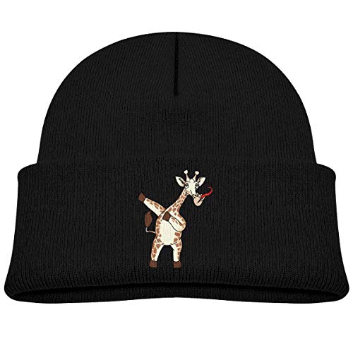 QKDeals Toddler Boys Girls Hat Funny Dabbing Giraffe Beanie Hats Skull Cap Knit Kids