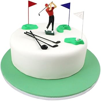 Maison Golfeur Photo Gaufrette Comestible Glacage Gateau Cupcake Topper Decoration Anniversaire Decorations Figurines