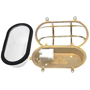 Gloria 5700 Paratia ovale lampada da parete all'interno o all'esterno di luce impermeabile marino nautical lampada… - immagine 7