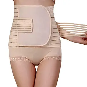 NUCARTURE Pregnancy belts after delivery c section corset,post maternity belt support for women normal delivery corset abnormal Slimming Postpartum Recovery Tummy Body Shaper Hip Cincher controller (80-110cm).