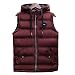 Produktbild Geilisungren Herren Winter Warm Weste Daunenweste Steppweste mit Abnehmbare Kapuze Outdoor Winddicht Weste Freizeit Männer Große Größen Reißverschluss Verdicken Jacke Mantel Hoodie