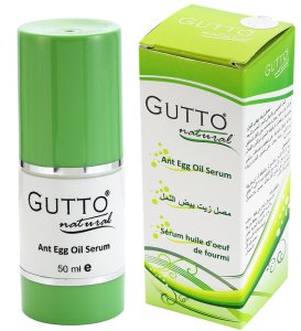 Gutto Ant Egg Serum, Suitable for Men and Woman. The Natural Way to Remove Unwanted Hair: Facial, Pubic, Arms, Legs, Chest & Body 50ml