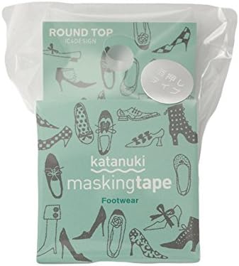 RoundTop Designer's Washi Masking Tape 20mm x 5m, TIPS Plated Masking Tape, Shoes (RT-MK-048)