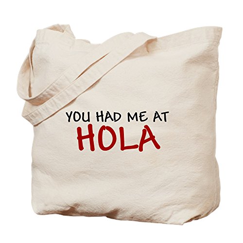 CafePress Spain Natural Canvas Tote Bag - Reusable Shopping Bag, 15x18 Inches, Medium Size - View #7