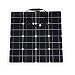 Produktbild Oyamihin 12V 50W Flexible Batterie Solar Ladegerät Portable Solar Panel Ladegerät mit Clip-Black