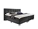Produktbild Wellness Edition 15418 Boxspringbett grau 2xTonnentaschenfederkern 180 x 200 cm