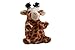 Produktbild Wild Republic 17716 - Switch-A-Rooz, 2 in 1 Plüsch Giraffe oder Gepard Dash und Dots, 18 cm
