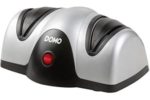 Domo DO9204KS - Lijadora de tijeras, color negro y plateado